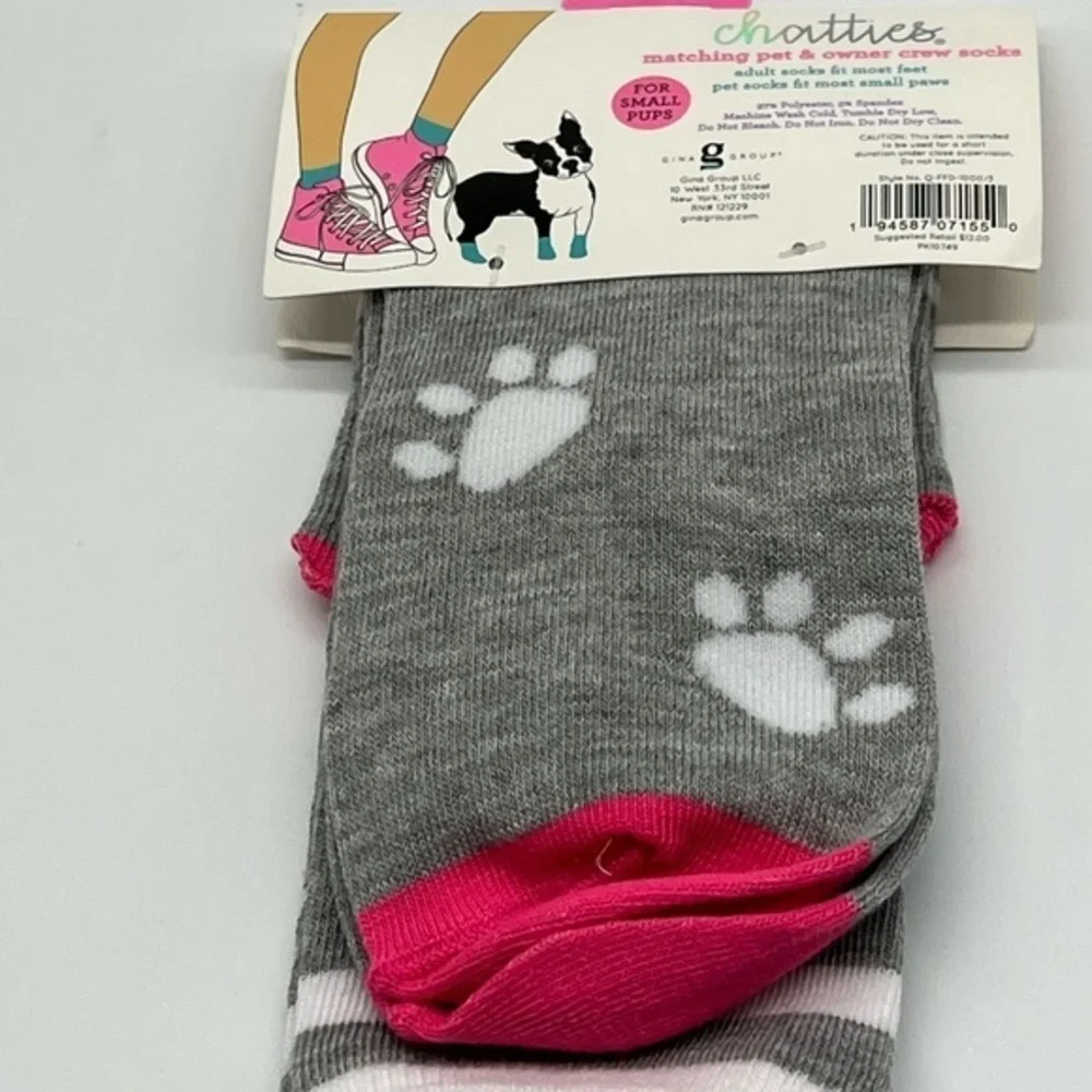 Pet / small dog matching socks new